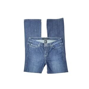 Calvin Klein Jeans Mid-Rise Straight Leg Dark Wash 10x32